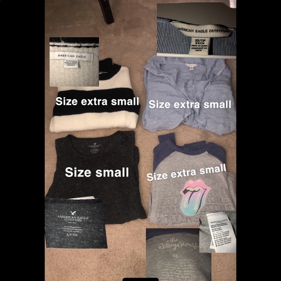 (9) American Eagle shirts - Picture 2 of 11